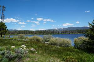 The lake